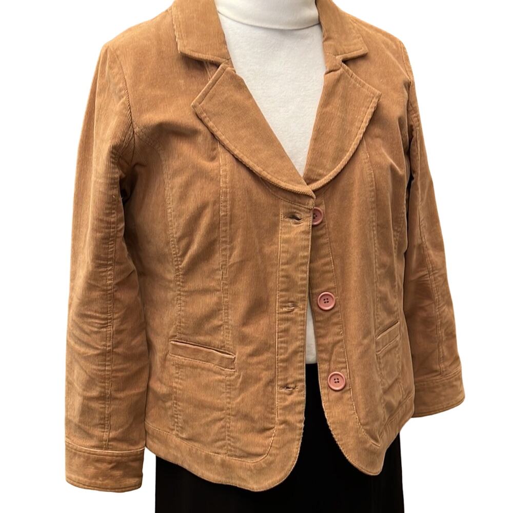 Monroe & Main Tan Corduroy Jacket. XL